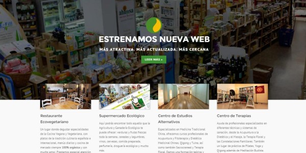 Nueva web Centro Ecológico Gaia